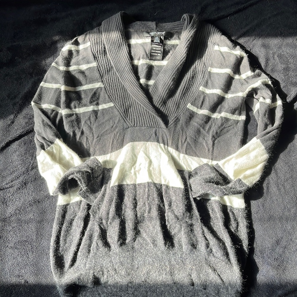 Cashmere Striped Sweater